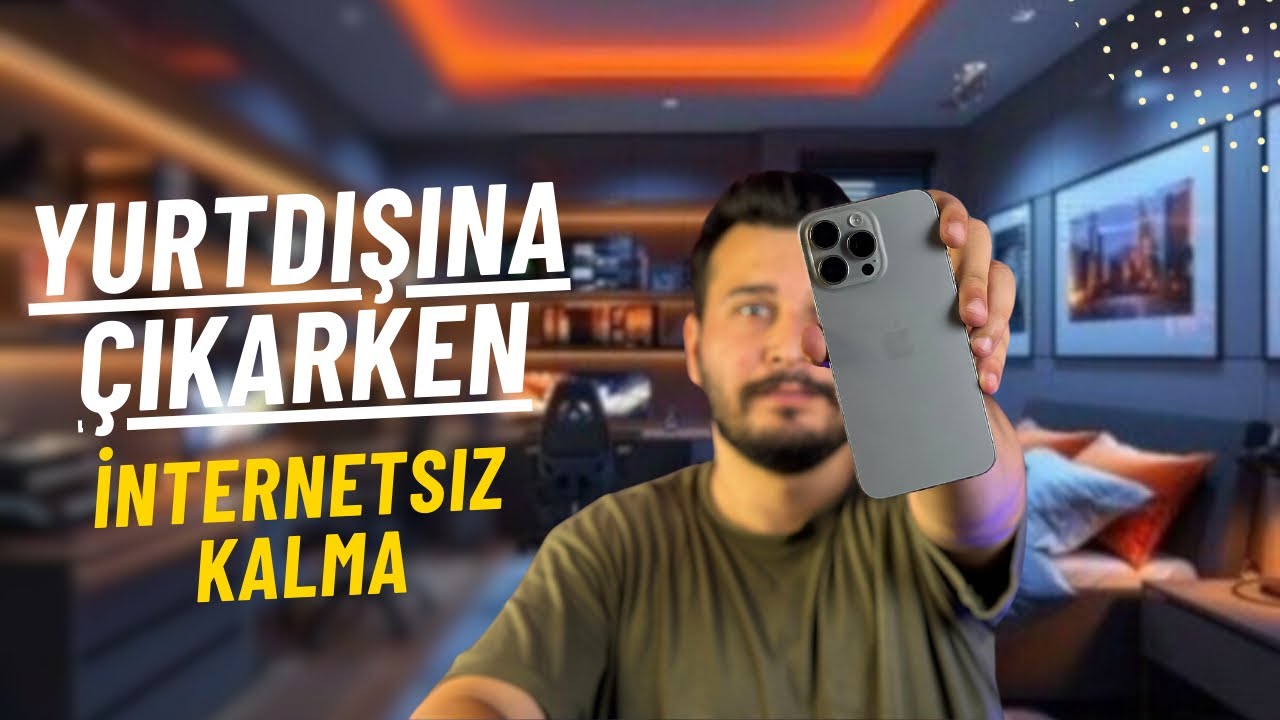 OPERAT&Ouml;R BAYİSİNE GİTMEDEN E-SİM GE&Ccedil;İŞ YAPABİLİRSİN RedteaGo İphone Yurtdışı