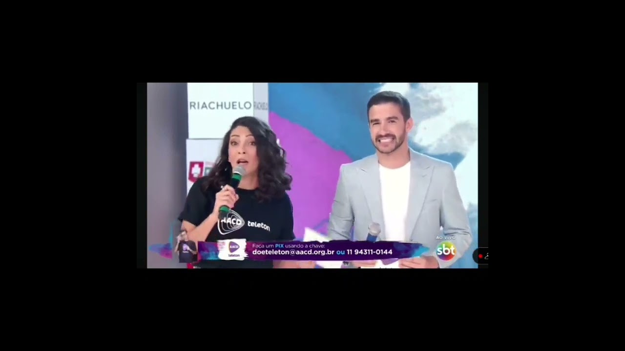 BOSCO BARROSO PELA PRIMEIRA VEZ NO TELETON 2023