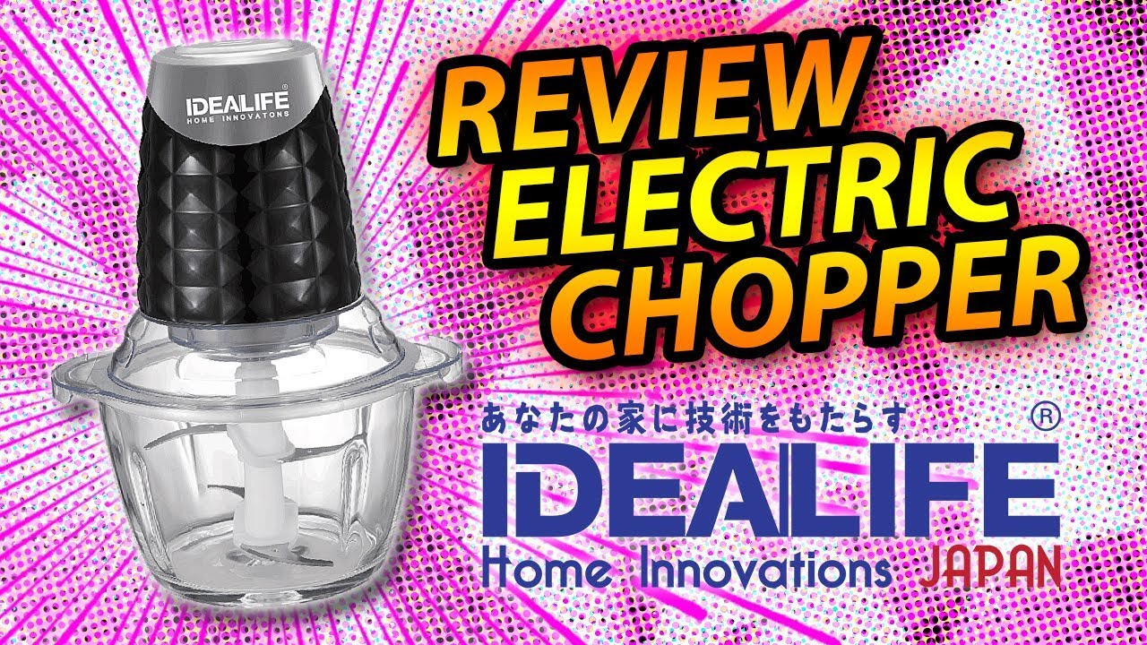 REVIEW ALAT CHOPPER ELECTRIC IDEALIFE