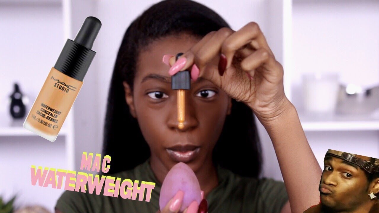 Concealer Hunt Week Day 2: MAC Studio Waterweight Concealer (...NC45?)