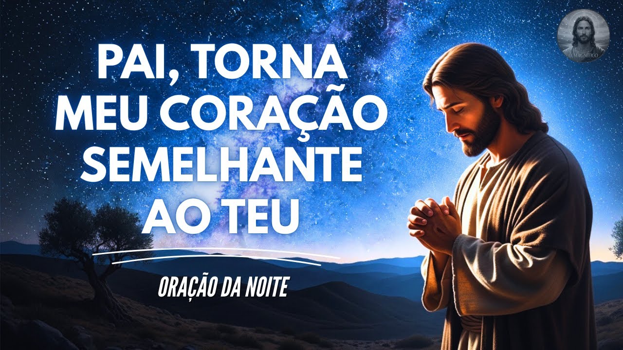 ORE com Jesus antes de dormir e RECEBA PAZ, CURA E DIREÇÃO | Oração da noite