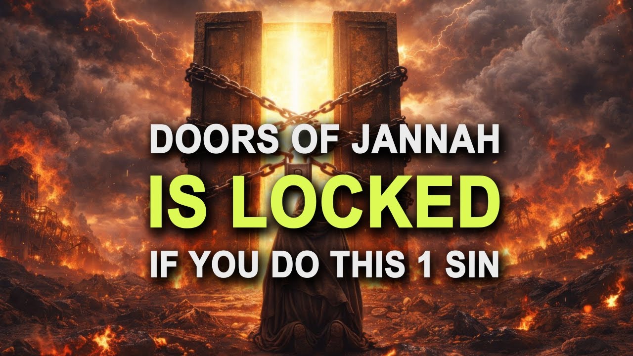 ALLAH BLOCKS ALL DOORS OF JANNAH FOR THIS 1 SIN