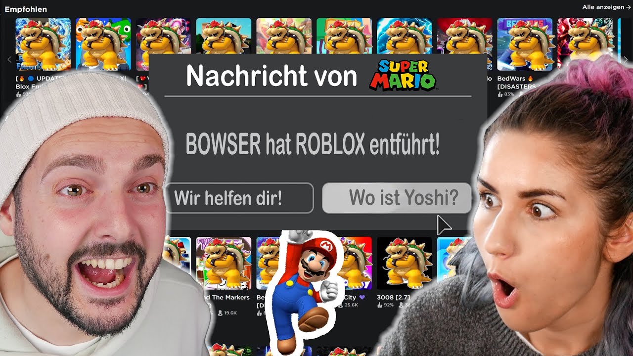 SUPER MARIO hat ROBLOX übernommen! Und wir müssen es RETTEN!
