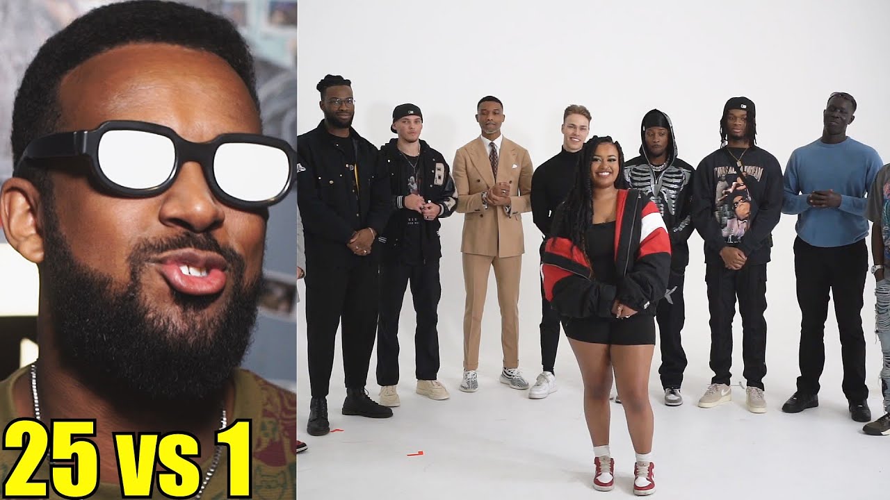 NOW THE MEN HAVE NO GAME... 25 Men Vs 1 Woman 😂😂