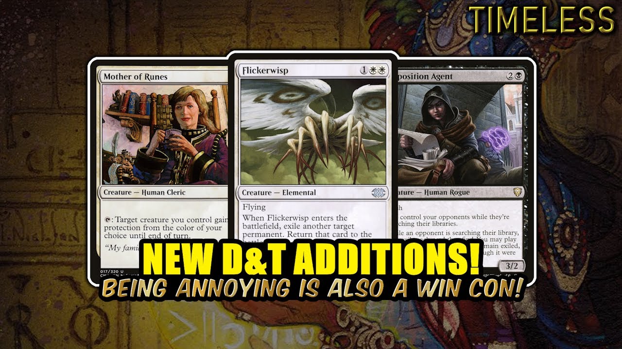 So Many New Cards For Death & Taxes! Finally Playable? | Timeless BO3 | MTG Arena