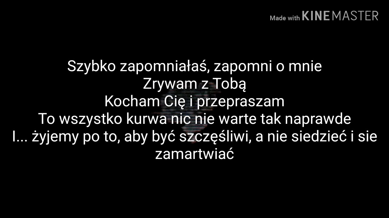 dzakob - zerwałaś po 4 latach [TEKST]