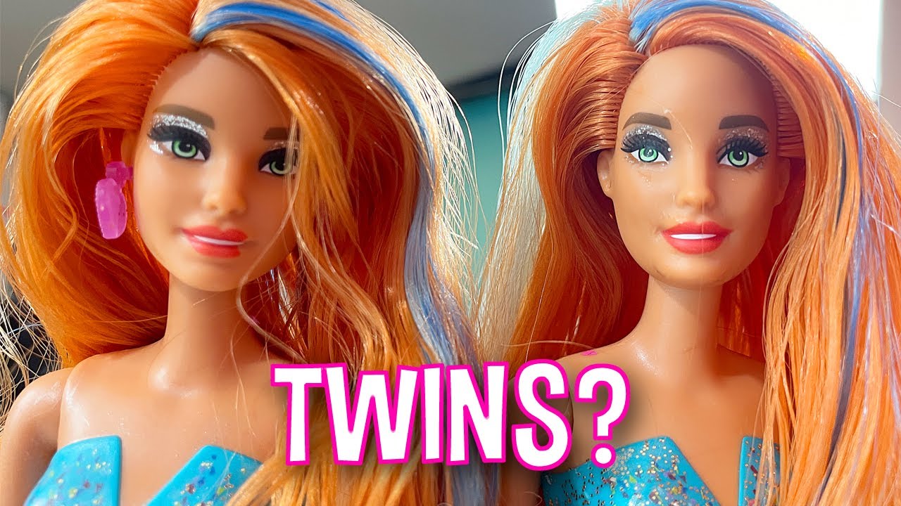 Barbie Color Reveal Party and Dressing Dolls as Therapy