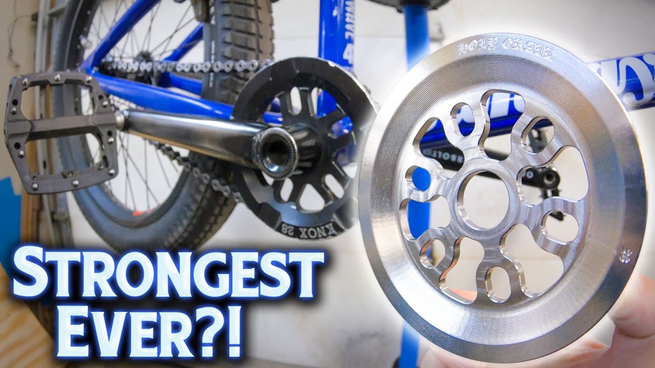 SOLID TITANIUM Guard Sprocket - The Strongest/Lightest Ever Made?!