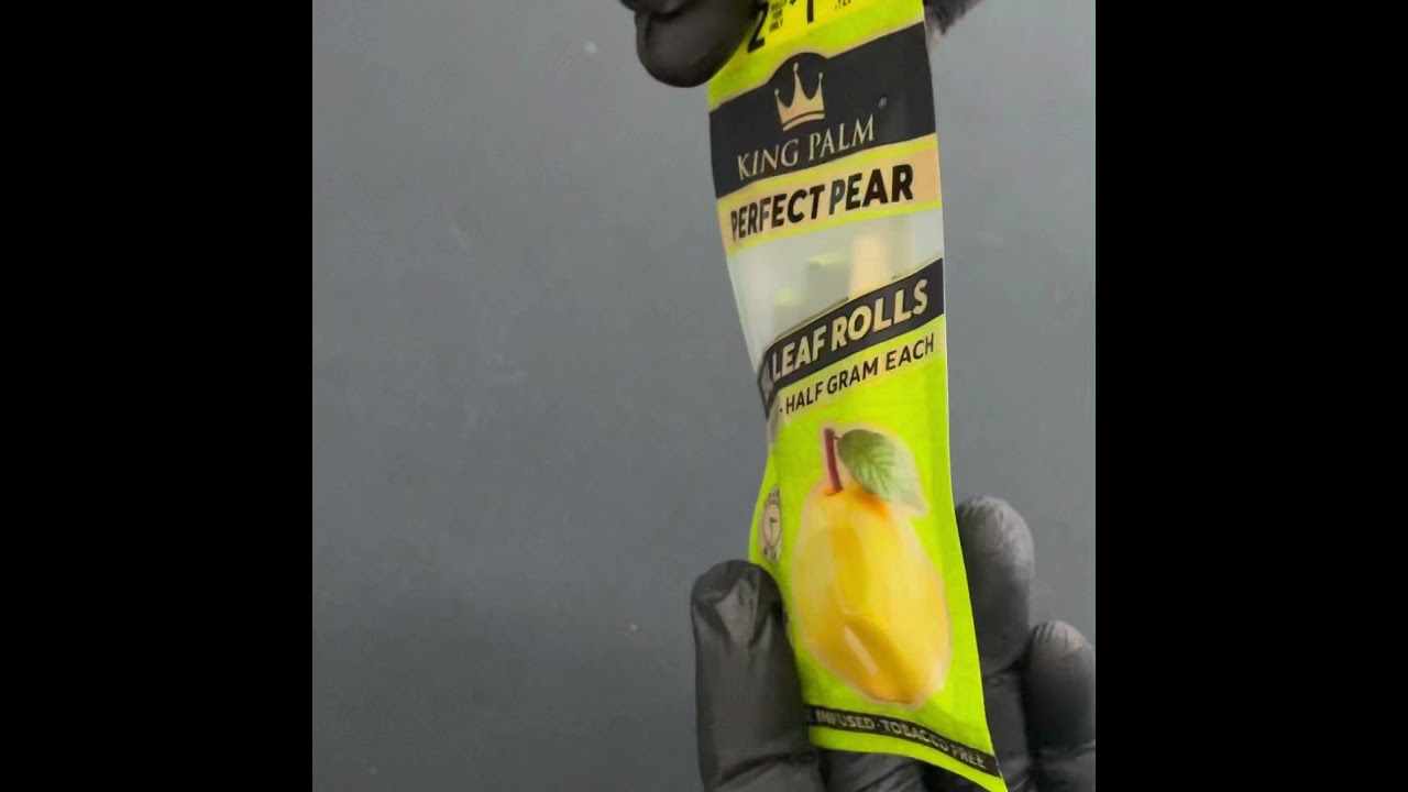 KING PALM: PEFECT PEAR - HALF GRAM ROLLIES - REVIEW