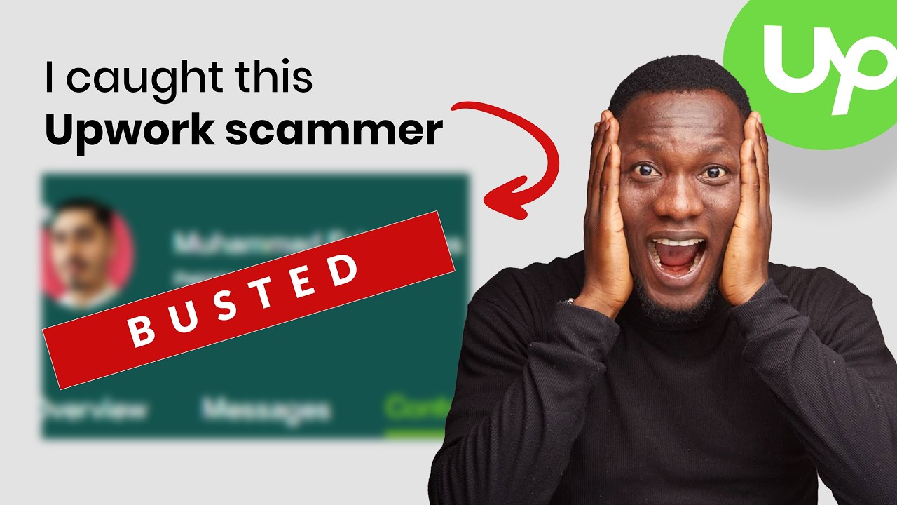 I Caught a Freelancer Scammer on Upwork!