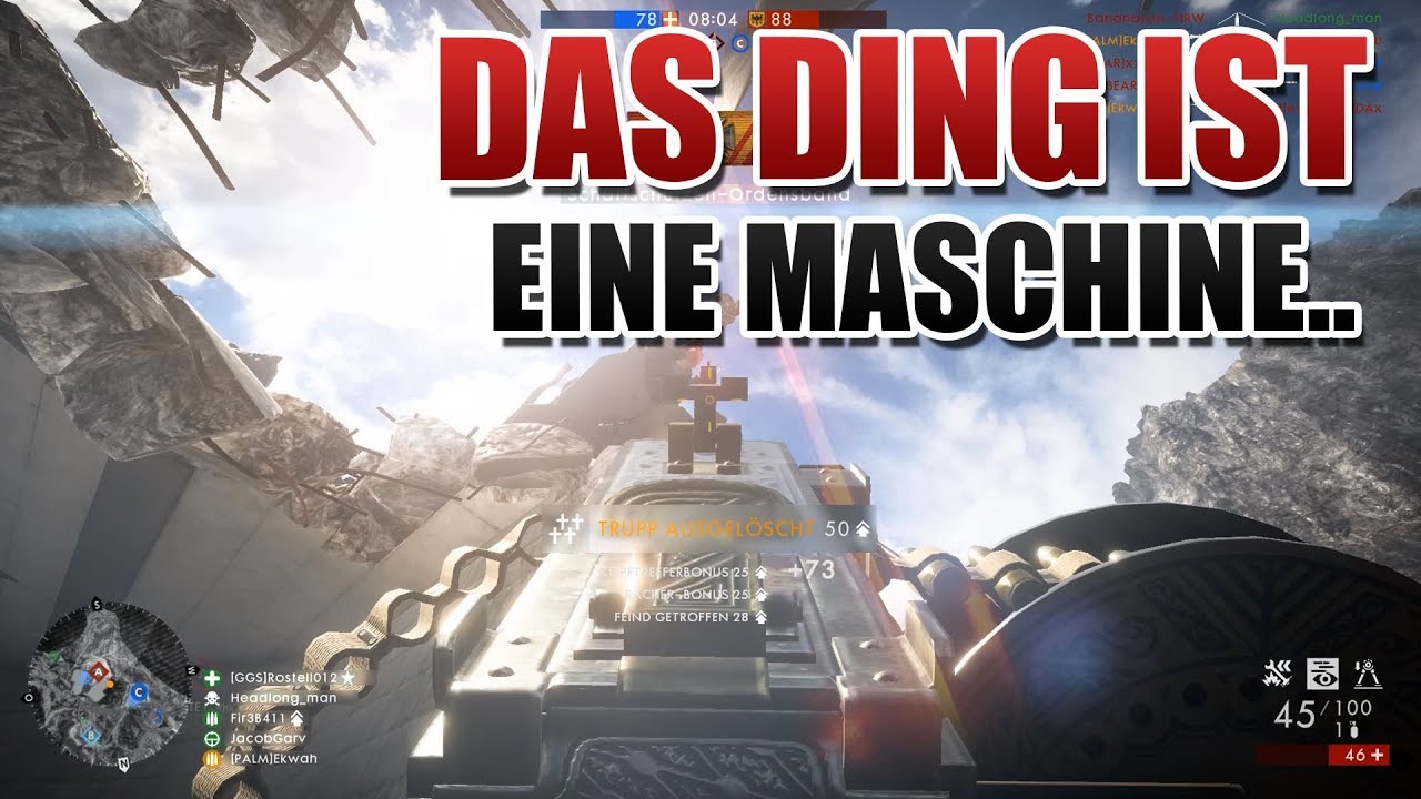 Die 4 besten Versorger Waffen... Battlefield 1