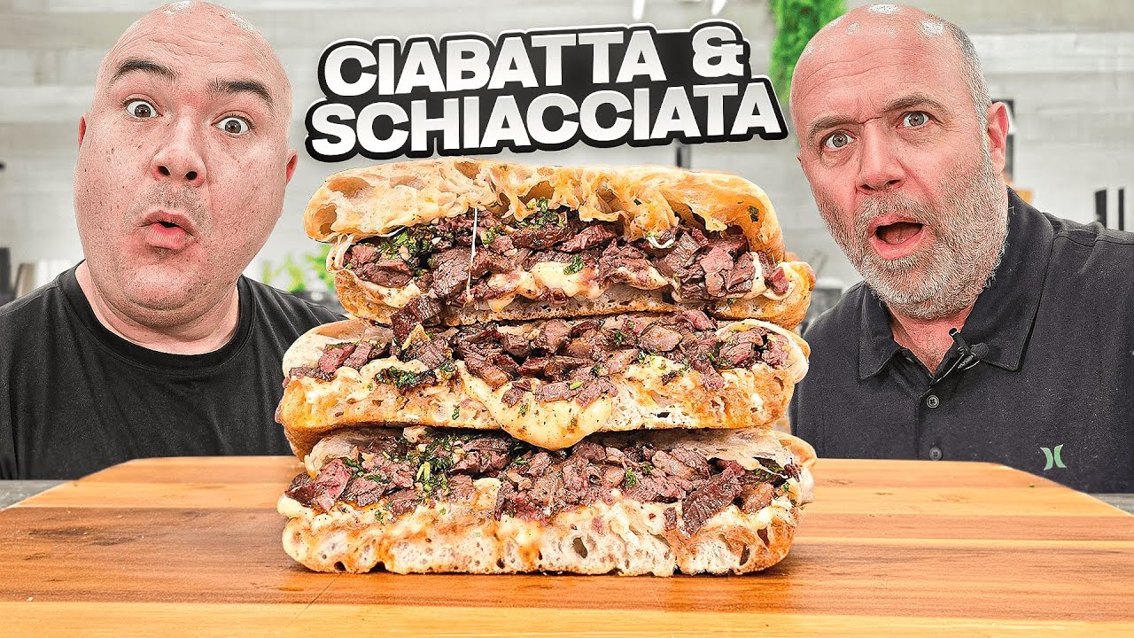 Самый полный урок по приготовлению чиабатты и скьяччаты | От Guga Foods