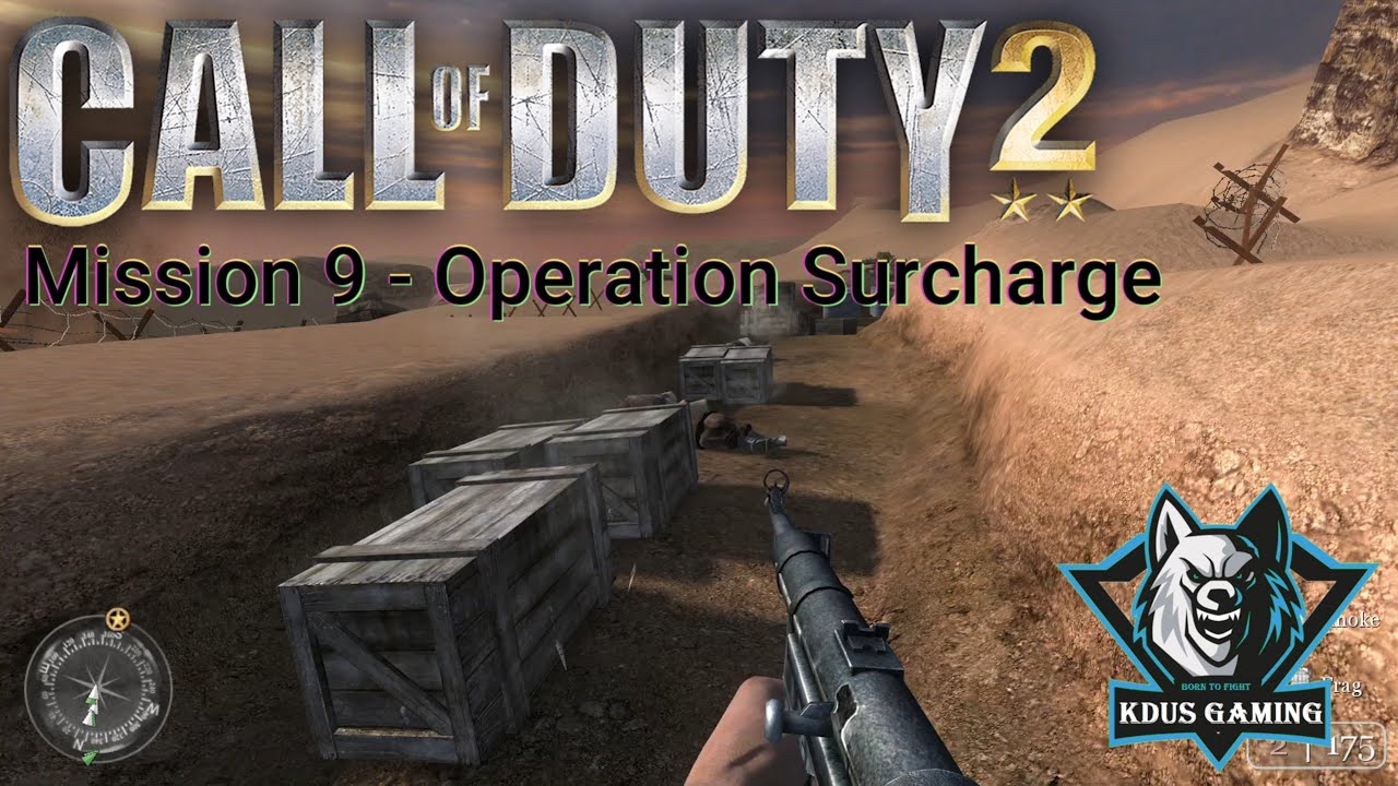 Call of Duty 2 Mission 9 - Operation Surcharge | Call of Duty Full Series