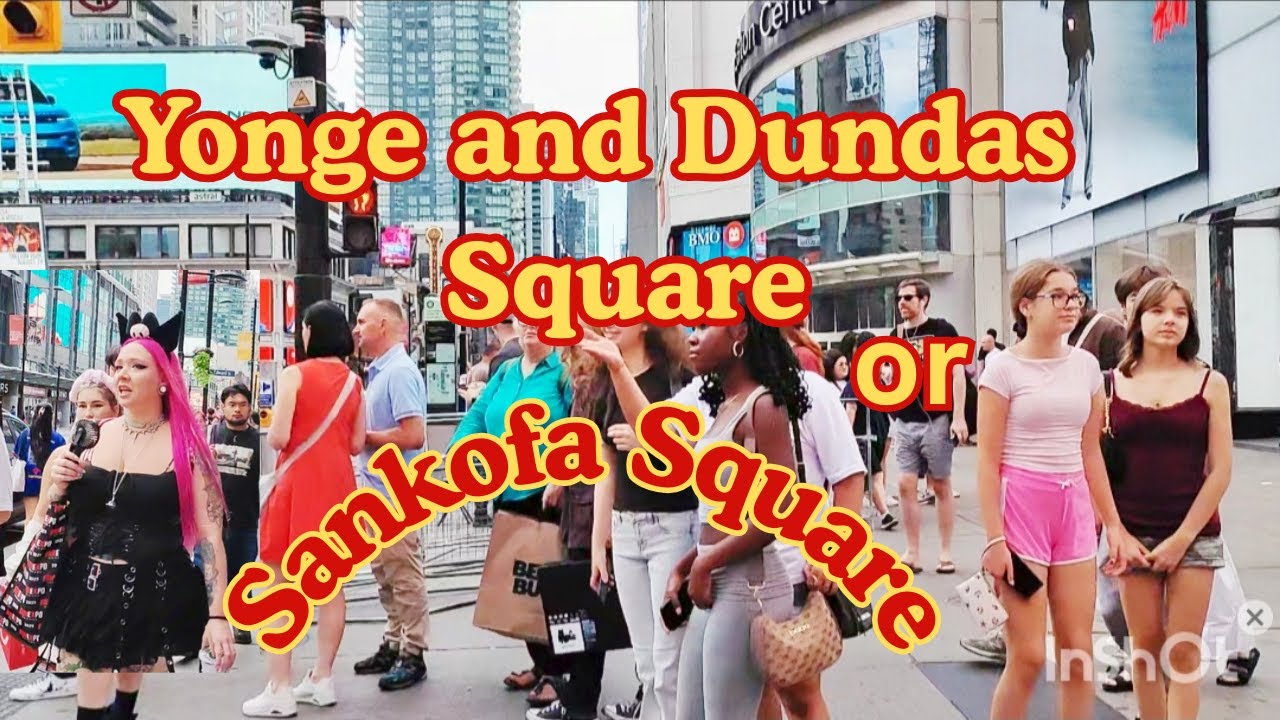 🚶‍♀️From Yonge-Dundas to Sankofa Square | The City’s Vibrant Core I Street Walk 2025 #torontolife