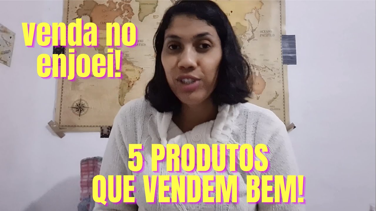 5 PRODUTOS QUE VENDEM BEM NO ENJOEI | 5 Produtos Fáceis de Vender no Enjoei