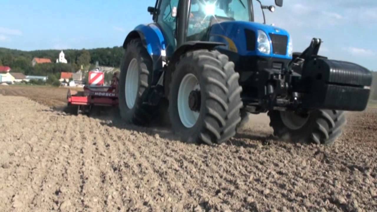 Orka pod pszenice i wstępna uprawa- New Holland t 6070 + unia ibis XXLS & Horsch joker 4CT