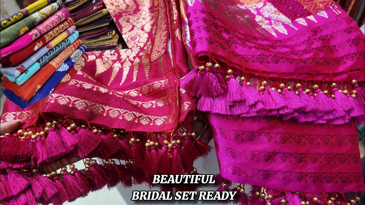 FRESH SETS ARE READY FOR BRIDE || BRIDESMAID || SARASWATI PUJA SPECIAL SETS ARE READY ALSO😍 LAST 1👌