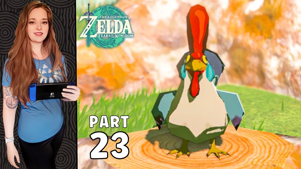 LEGEND OF ZELDA: TEARS OF THE KINGDOM - Part 23 - Floret Sandbar! Talking Cucco!
