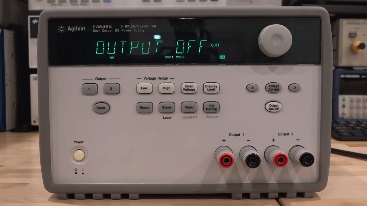 TSP #146 - Teardown, Analysis & Repair of an Agilent E3646A Dual Channel Programmable Power Supply