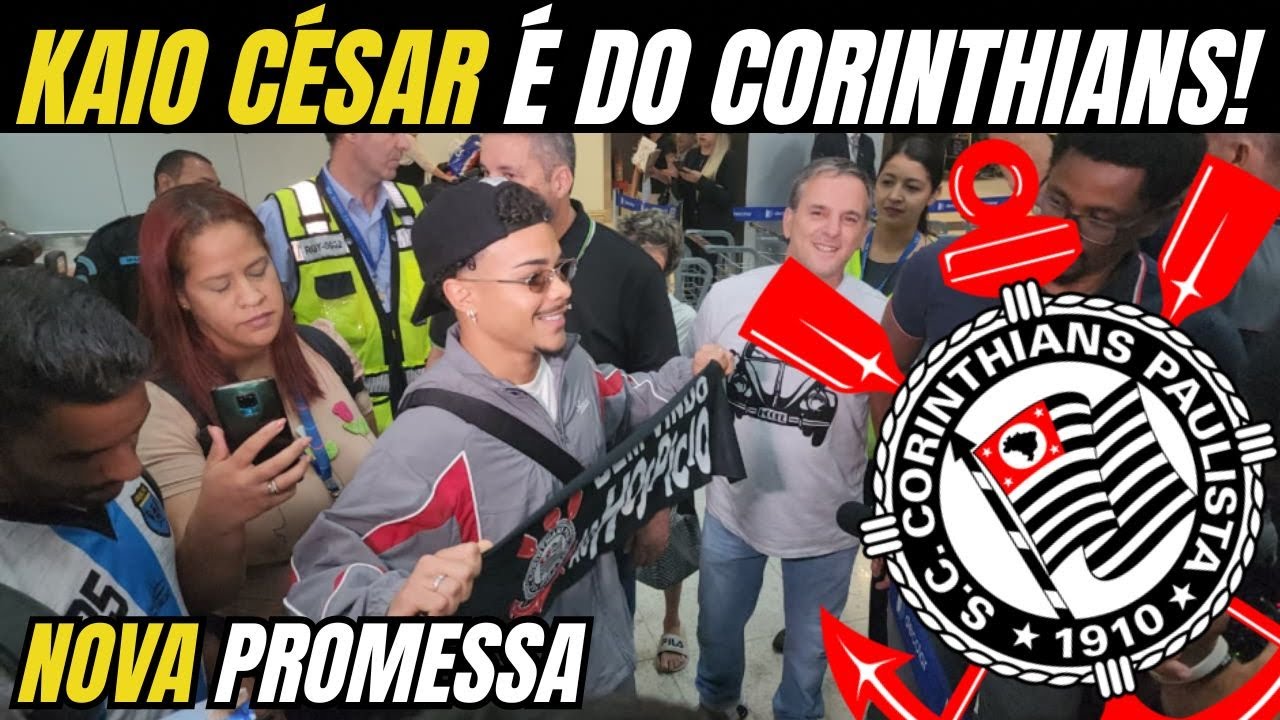 VAI JOGAR A FINAL? KAIO CÉSAR SURPREENDE EM SUA CHEGADA AO BRASIL!