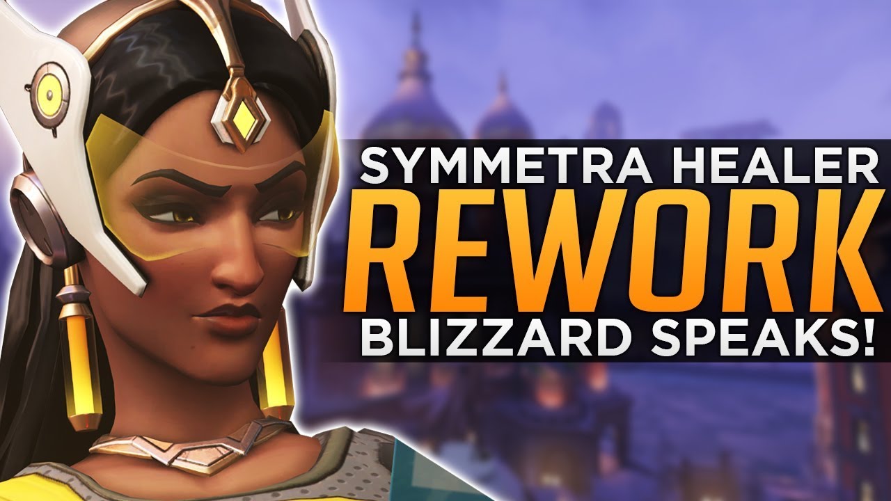 Overwatch: Sym Reworked to HEALER!? - Genji Deflect BUFFED!