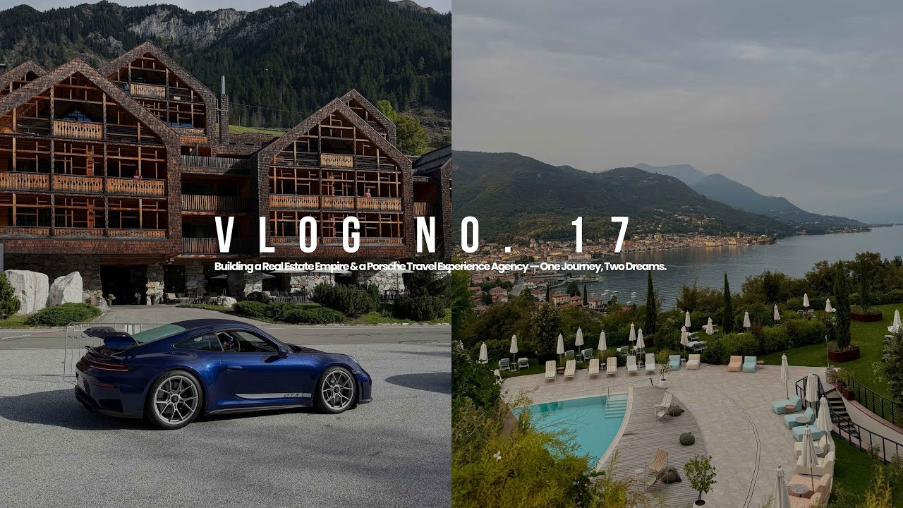 VLOG No.17 Porsche Supercar Convoy Through Italy | Luxury Roadtrip from Munich to Milan