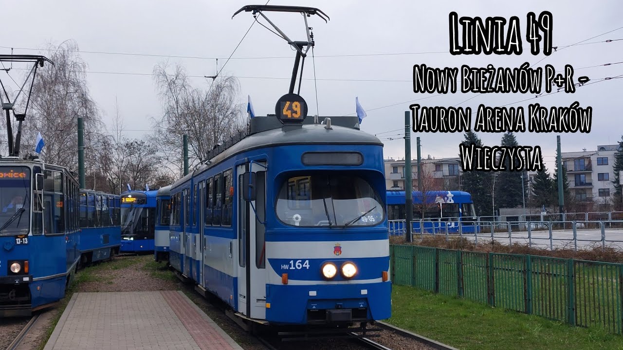 SGP E1+c3 HW164+HB564 - MPK Kraków Linia 49