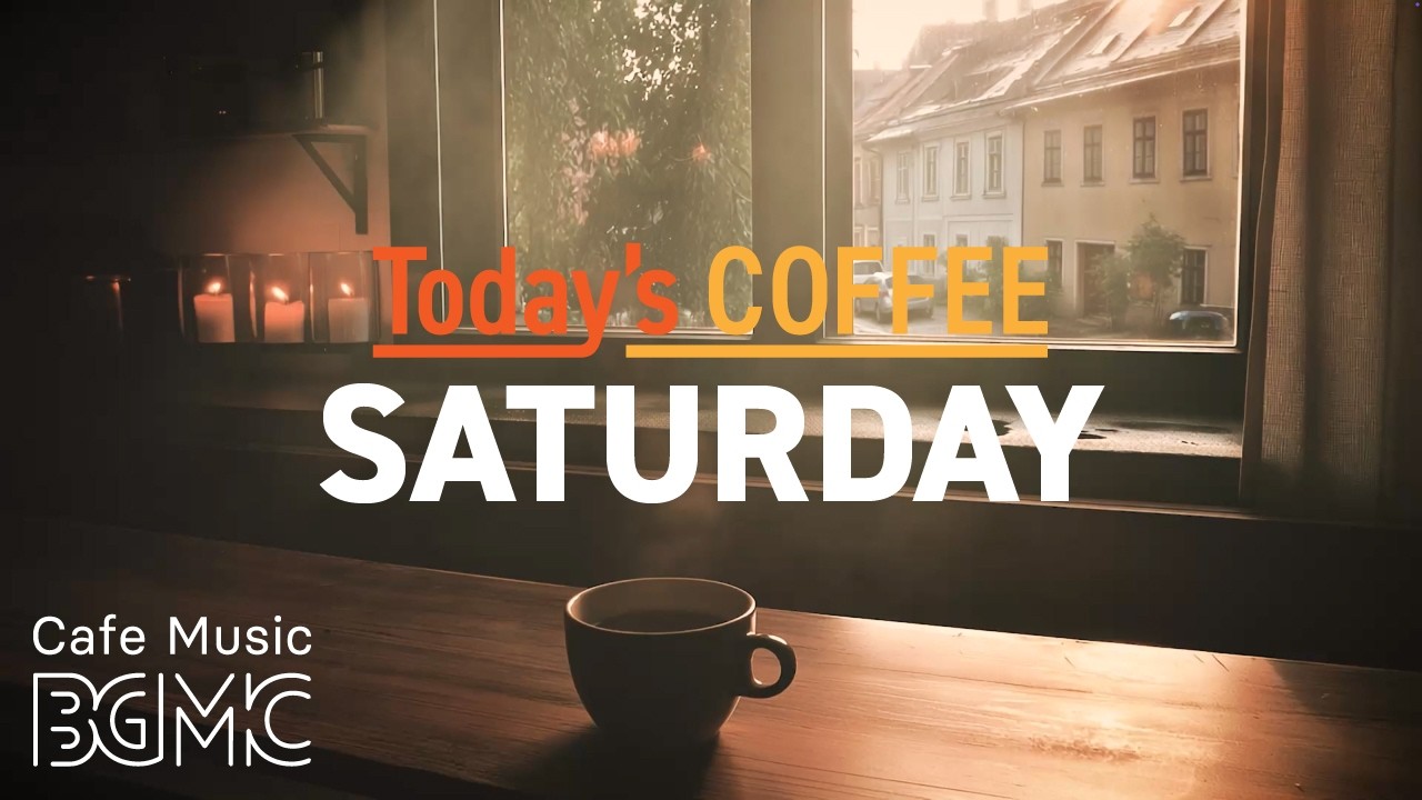 Today's COFFEE SATURDAY: Early Autumn Window Cafe Jazz ☕ Smooth Music for Study | Cafe Music LIVE