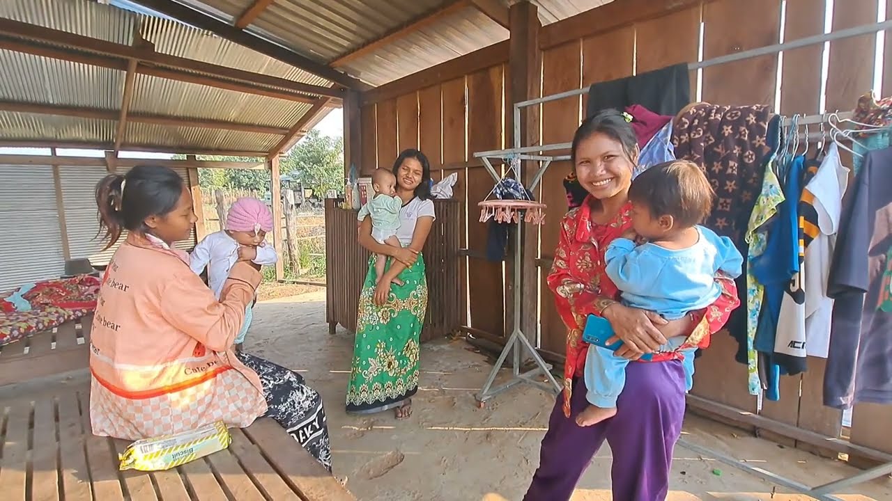 បាត់មុខបាត់មាត់យូរស្រីទែនប្អូនរ៉ុងឥឡូវមកផ្ទះវិញហើយ
