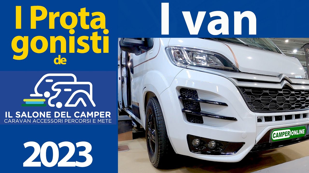 I protagonisti del Salone del Camper 2023: i van