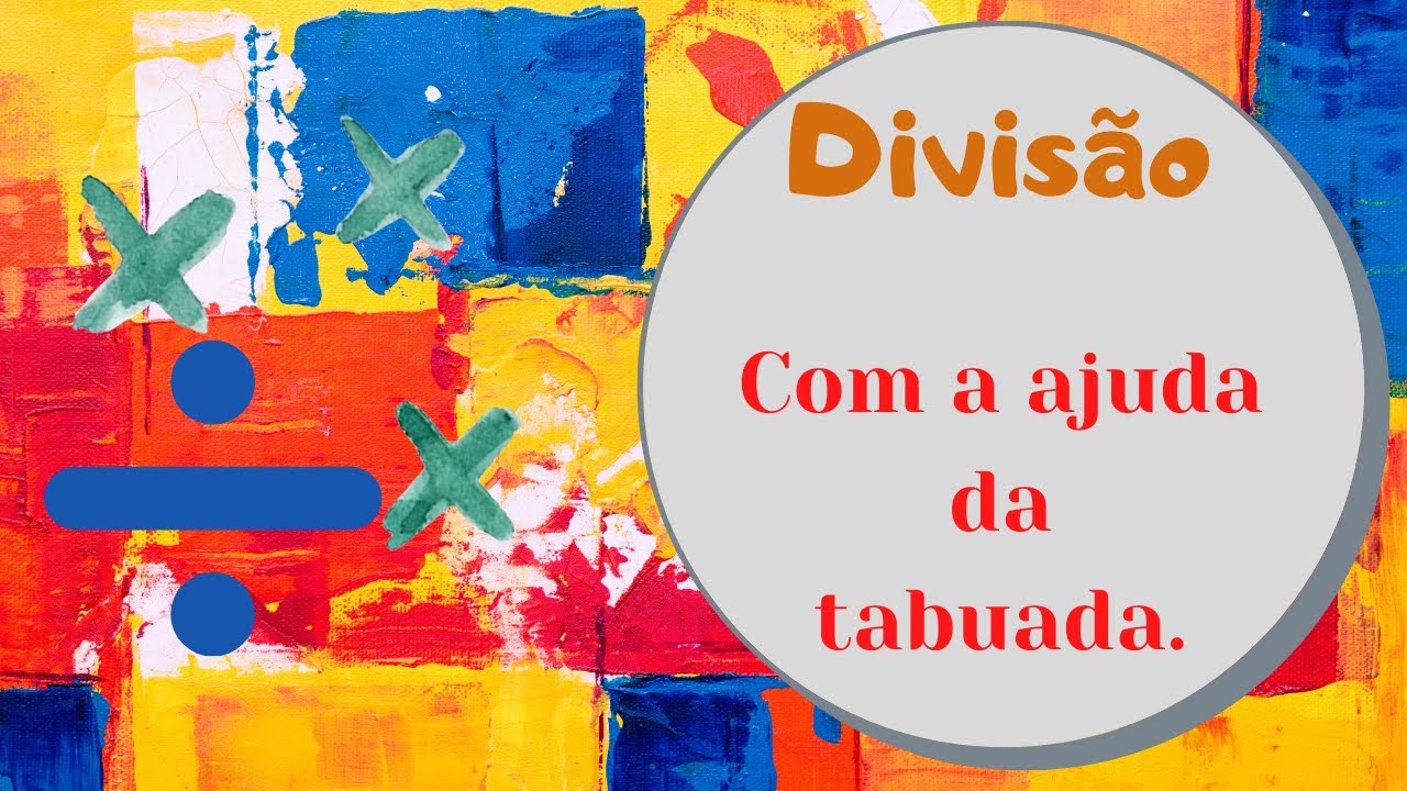 Divis&atilde;o - Com a ajuda da tabuada - Matem&aacute;tica 1&ordm; ciclo - O Troll explica.