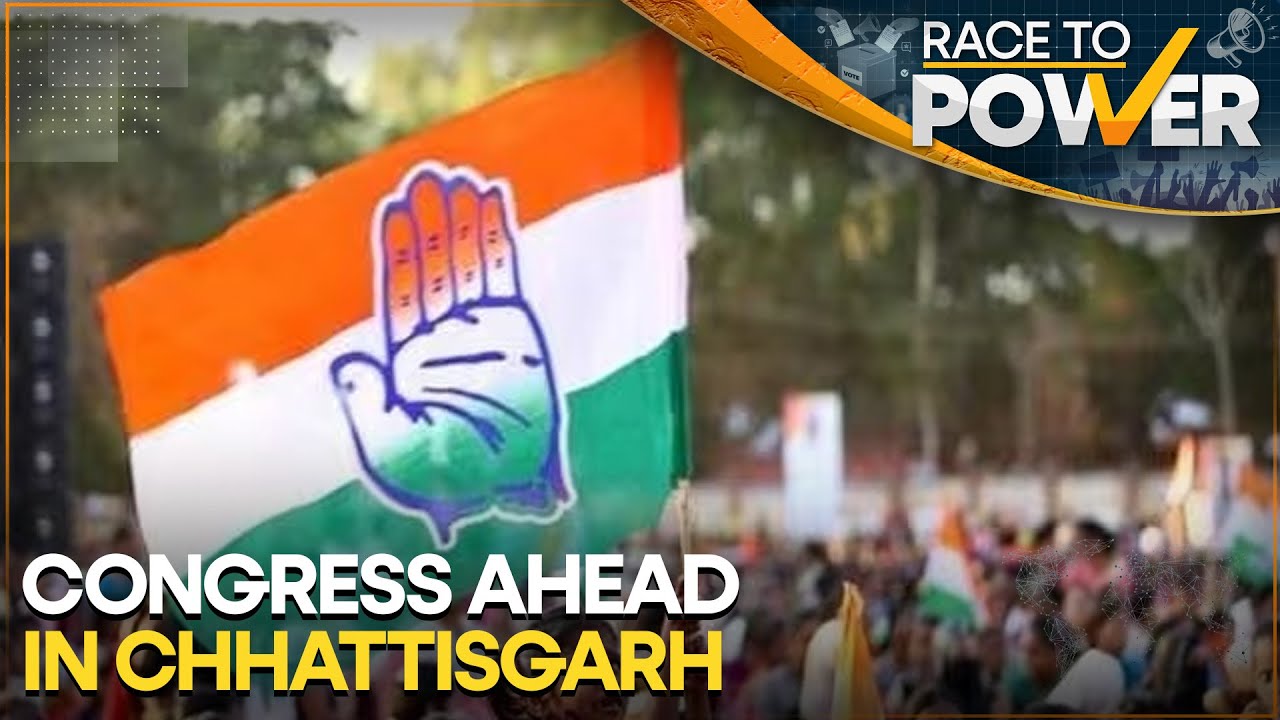 Assembly Elections Results: Congress ahead in Chhattisgarh, BJP not too far behind