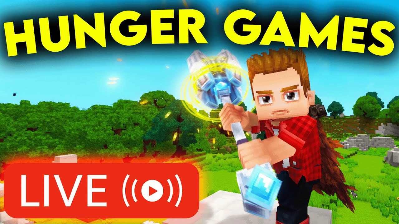 Hytale Hunger Games with Viewers & PVP Training Live!