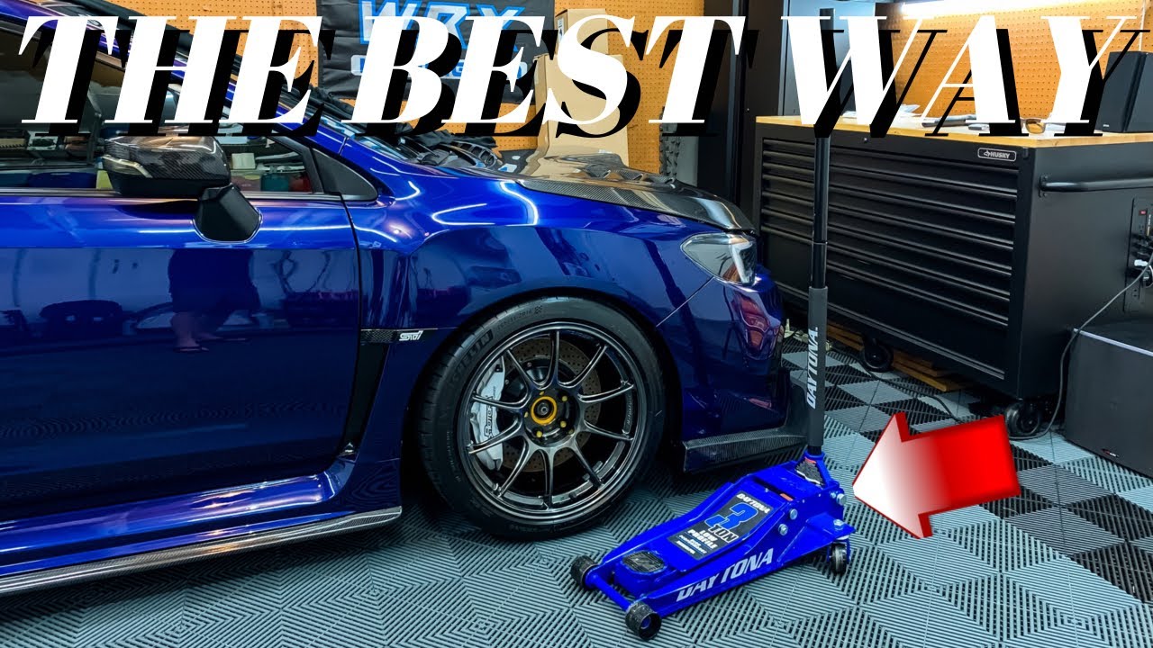 The Best Way To Jack Up A Subaru STI