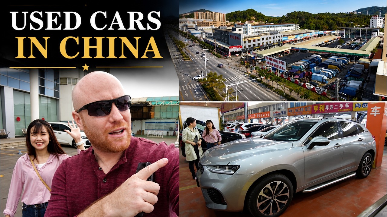 Walkabout Used Car Lot in China