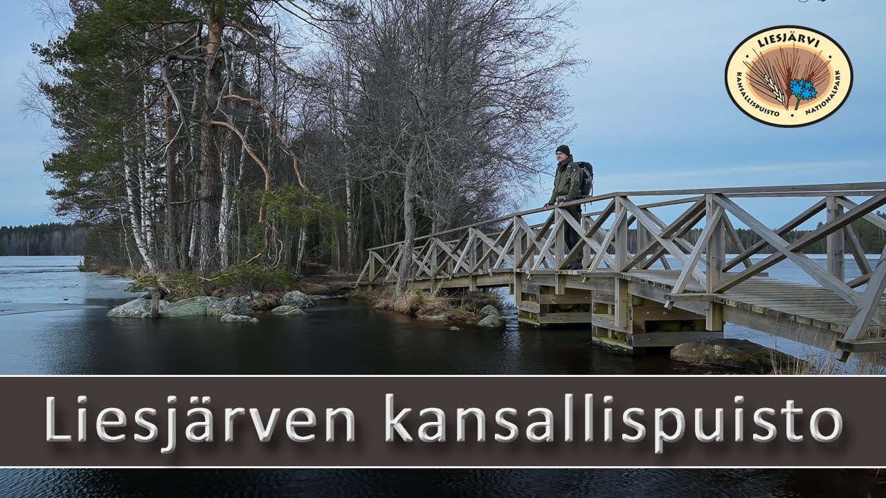 Liesjärven kansallispuisto | Korteniemen perinnetilalta Kyynäränharjun poikki Hyypiön kämpälle.