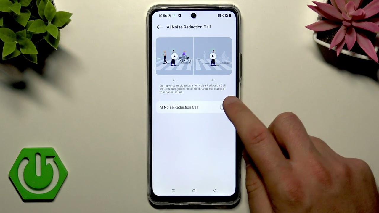 Телефон Realme &mdash; как включить или отключить функцию шумоподавления AI при звонках