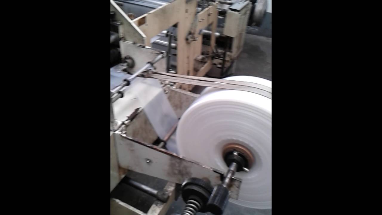 Maquina selladora con Asa parche