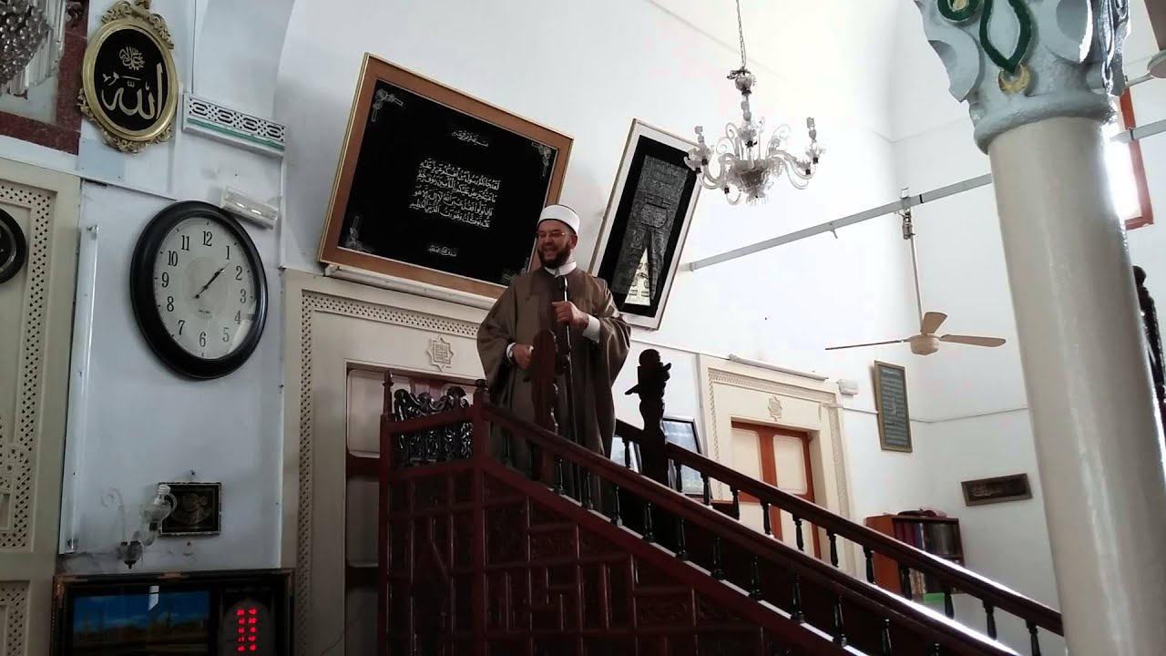 خطبة الجمعة حول صور مشرقة من حب الصحابة لسيدنا رسول الله صلى الله عليه و سلم للدكتور منير الكمنتر