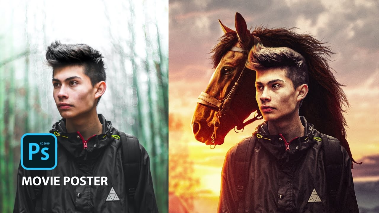 Warm effect || Ps Touch Movie Poster Manipulation Tutorial || Fahim Editing ( Background change )  .