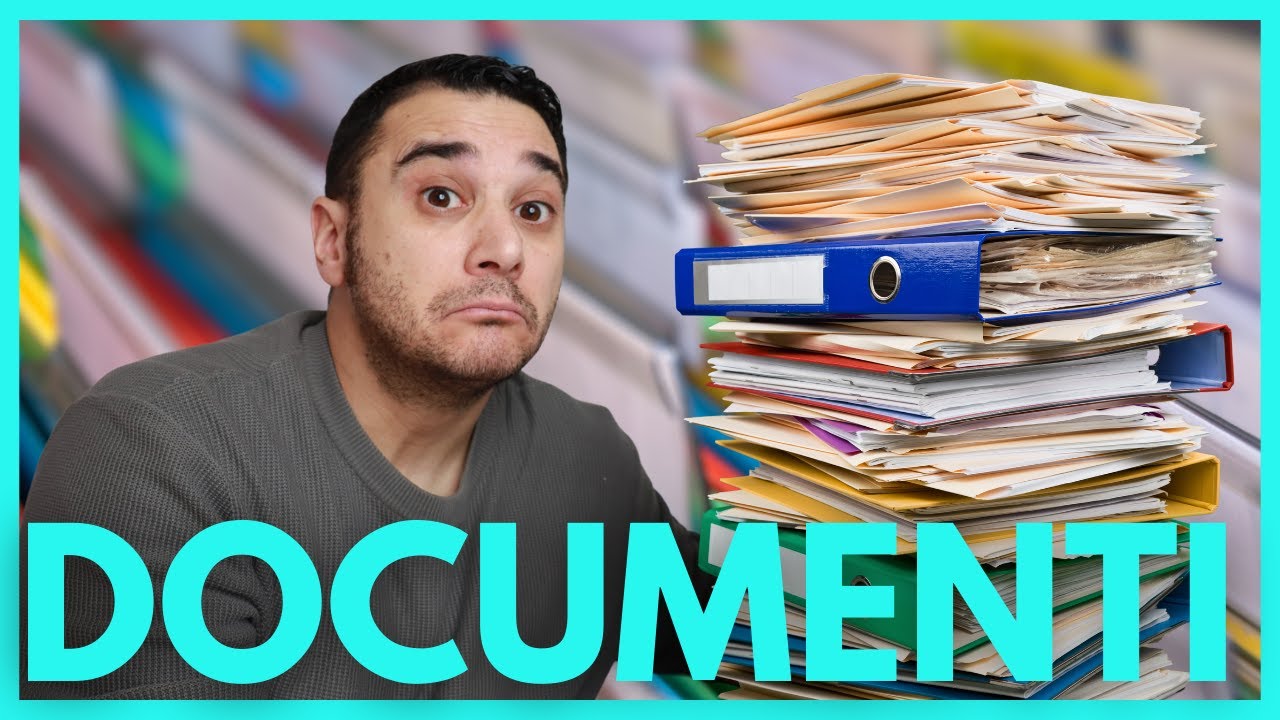 QUANTO tenere i DOCUMENTI ? DECLUTTERING e nuova scrivania