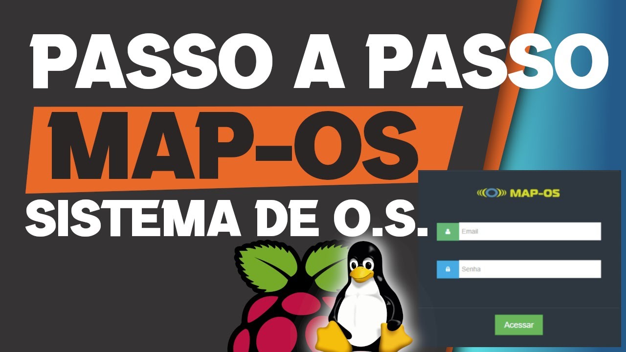 MAP-OS 2021: Instalar no Linux ou Raspberry Pi (Sistema de Controle de Ordens de Serviço Gratuito)