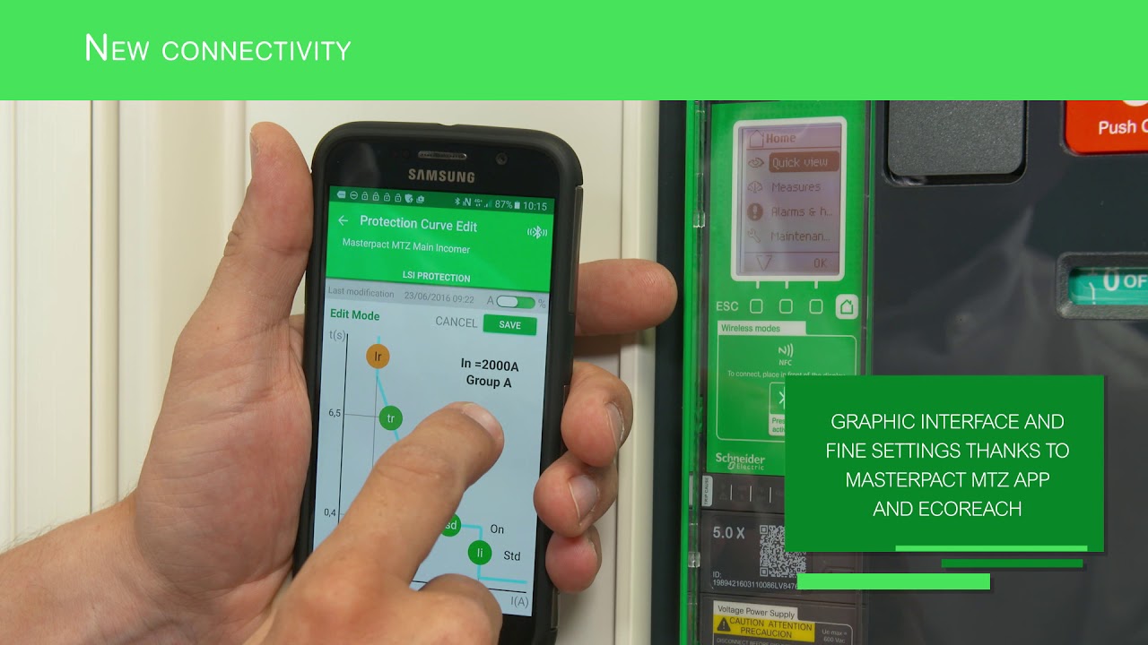 Micrologic X for Masterpact MTZ