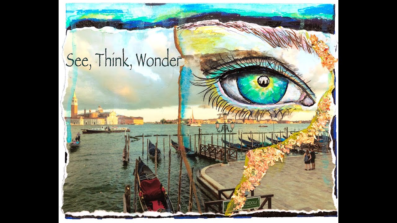 See • Think • Wonder | Mixed-Media Photo Transfer Art Lesson