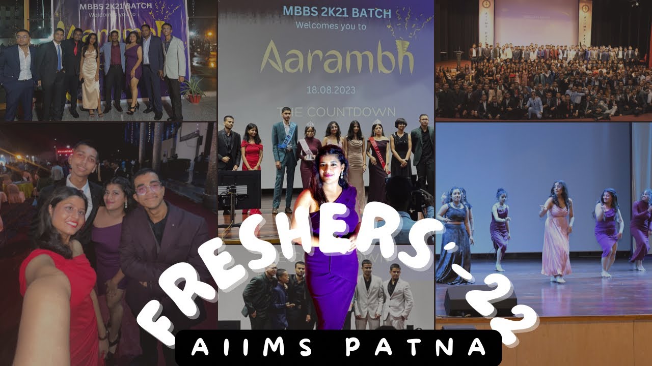 FRESHERS’-22❤️‍🔥 AIIMS Patna #mbbslife #aiimspatna