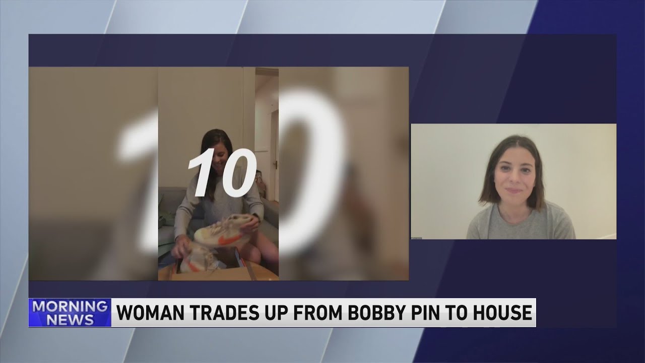 A TikToker with a bobby pin made 28 trades for a house!