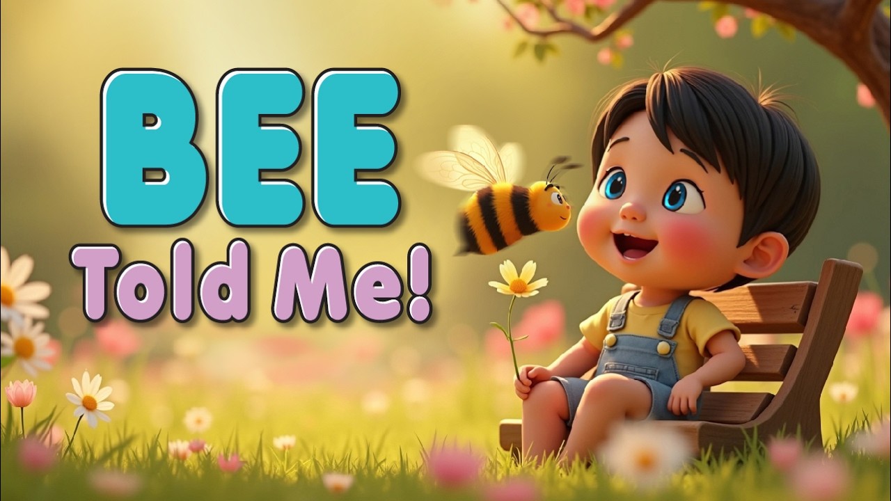 Springtime Bee Song | Kids Dance Along | Happy Kiddiwinks Nursery Rhymes