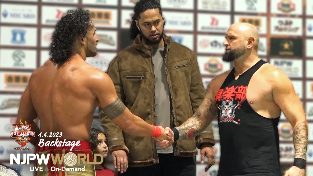 #wk17 5th Match Backstage 1/4/23 (with Subtitles)｜WRESTLE KINGDOM 17 東京ドーム 第5試合 Backstage