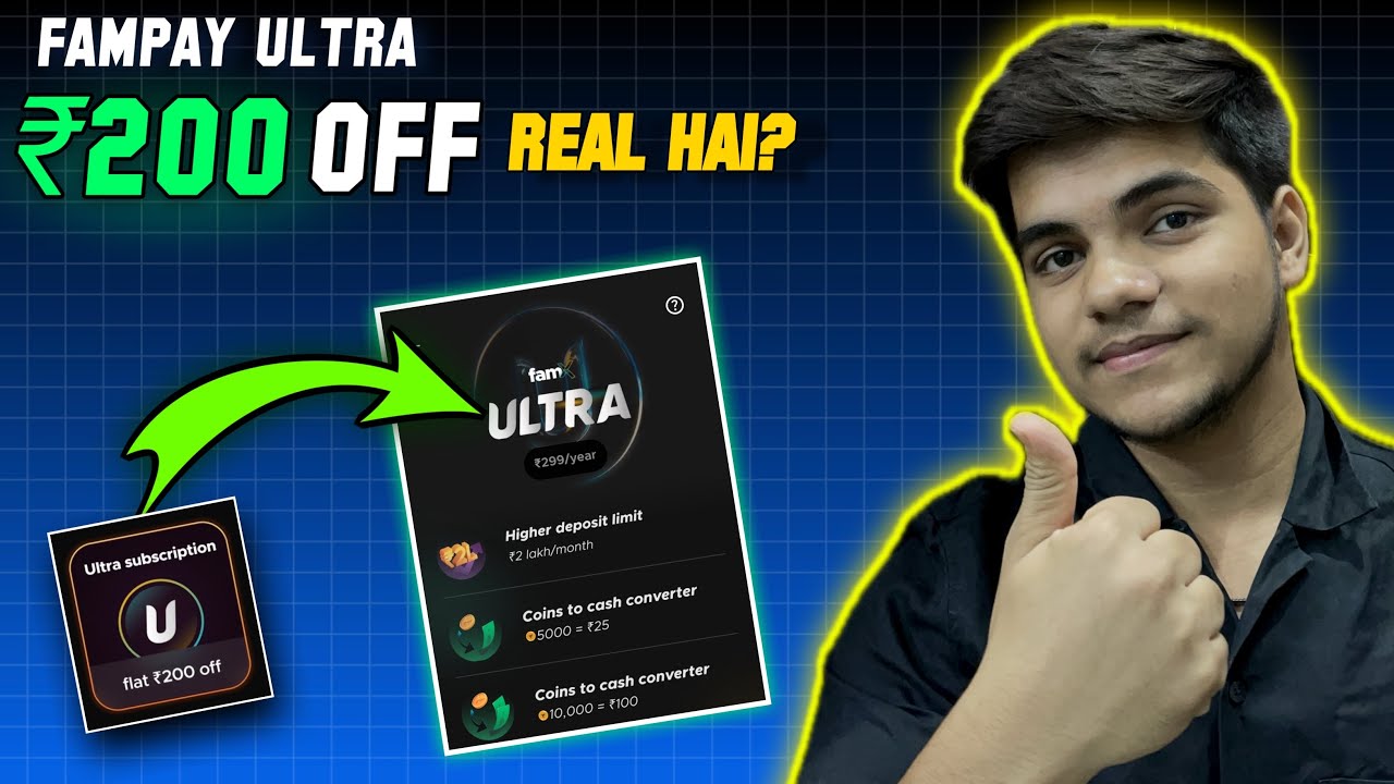 FamPay Ultra  Membership ₹200 OFF REAL HAI? | ₹499 vs ₹299 Explained 🔥