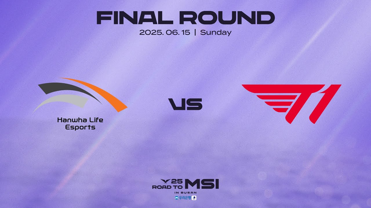 HLE vs T1 | 최종전 매치 하이라이트 | 06.15 | 2025 LCK MSI 대표 선발전